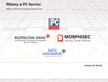 Tablet Screenshot of pcservice.com.pl